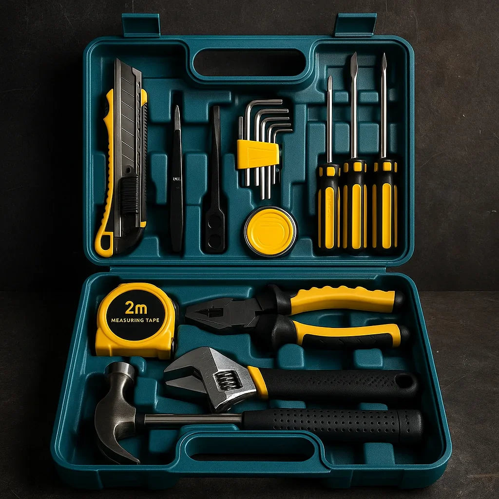Kit de Herramientas de 17 Piezas – Soluciona en minutos cualquier imprevisto 🛠️🔧