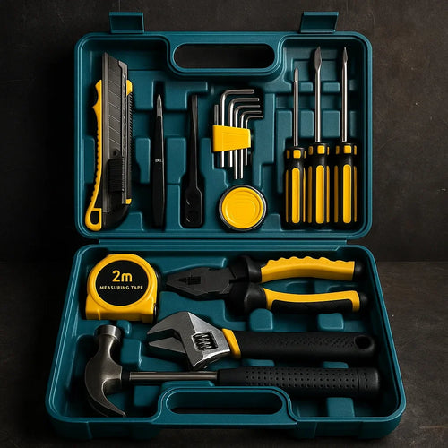 Kit de Herramientas de 17 Piezas – Soluciona en minutos cualquier imprevisto 🛠️🔧