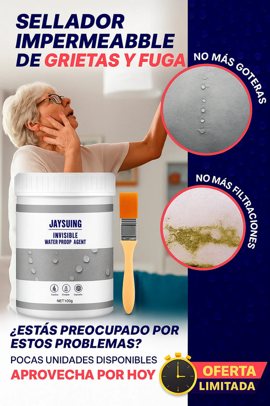 Sellador Impermeabilizante que vence filtraciones, Goteras, Humedad y Moho🏠💧
