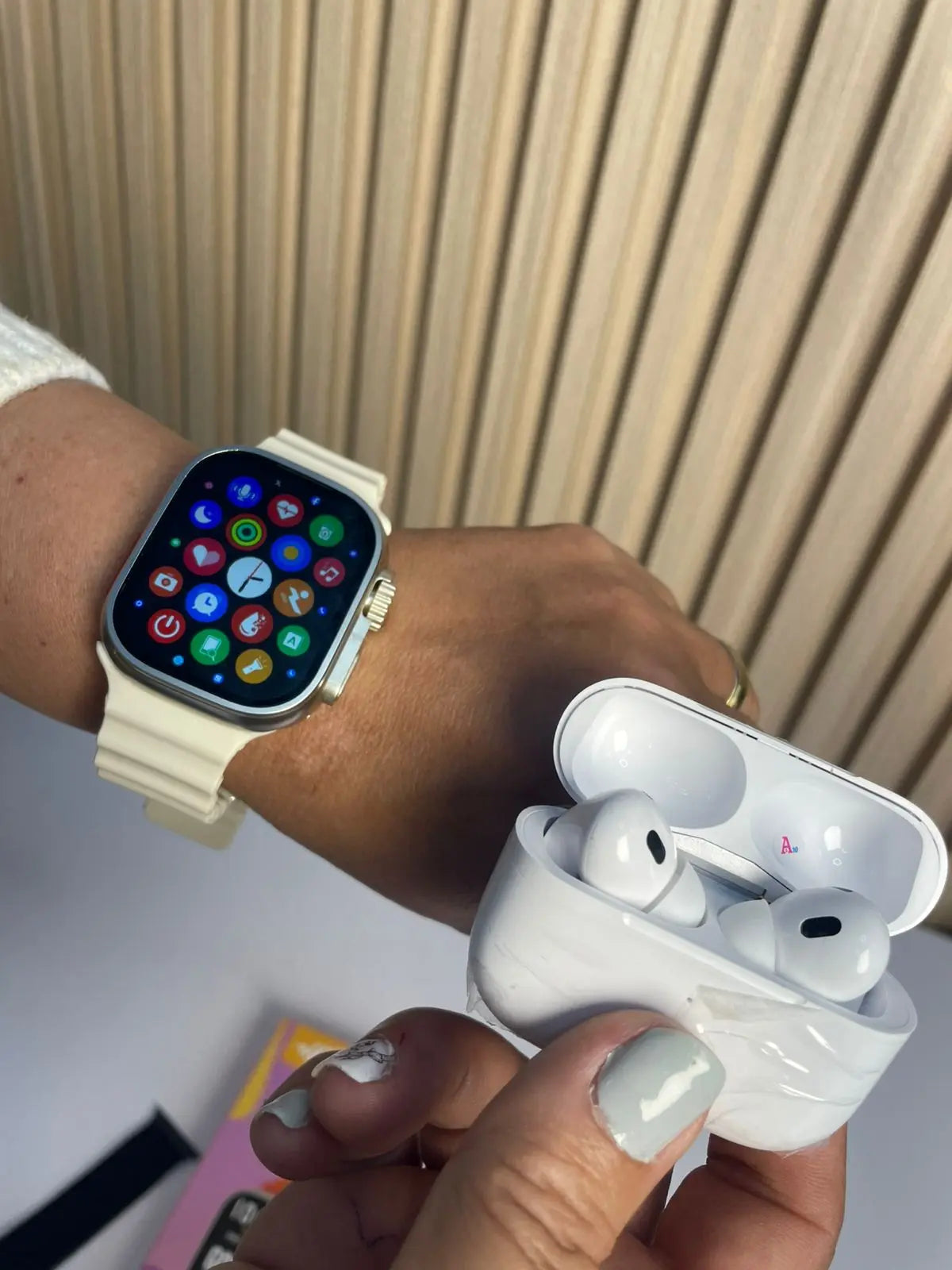 Combo HR5 Ultra3 + Smartwatch + audífonos inalámbricos + Correas intercambiables 🔥 🎧